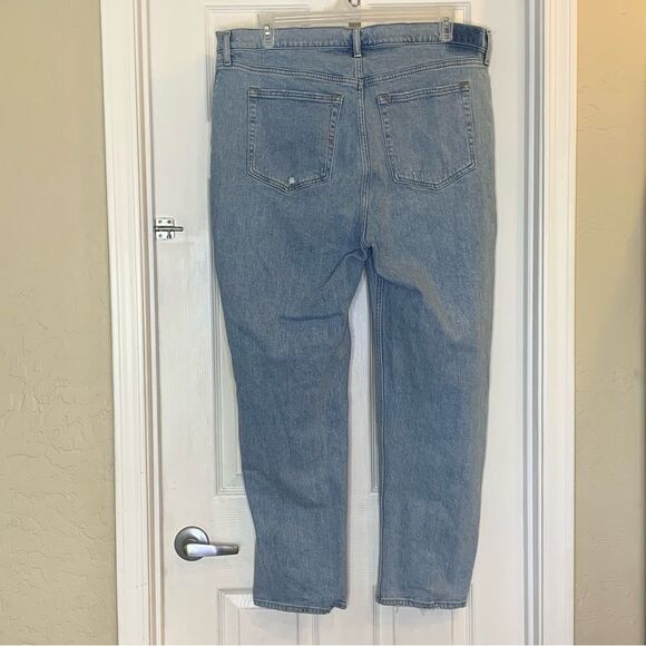 ABERCROMBIE &‎ FITCH The Dad High Rise Fold Over Waist Size 18R - Picture 11 of 11